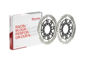 Honda CBR1000RR Brake Rotor (1) - Brembo OE Powersports - T-Drive Slotted - `04-`11
